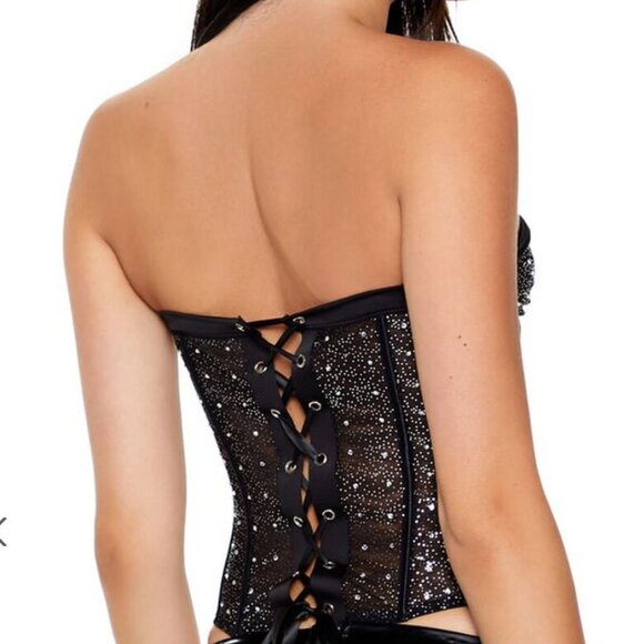 Forever 21 Bedazzled Corset - Picture 3 of 3